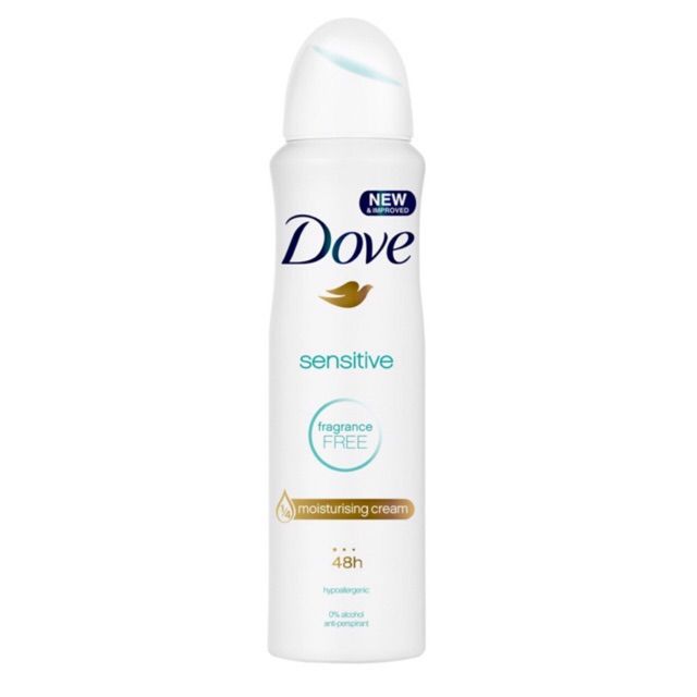 Xịt Khử Mùi Dove Go Fesh 150ml - 250ml