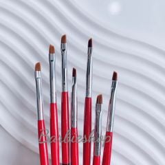 Cọ Kẻ Eyeliner - cây dài - đen đỏ