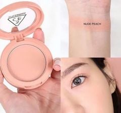 Má Hồng 3CE Face Blush Đủ Màu Hộp Tròn - Nude Peach, Mono Pink, Rose Beige, Full Of Charm, Soft Salmon, Peach Splash, Pure Cake, City Mauve, Delectable, Kinda Shy