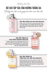 Sữa Tắm Trắng Da Weilaiya Niacinamide & Perfume Rose Whitening Shower Gel 450ml