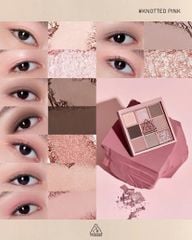 Màu Mắt 9 Ô 3CE Multi Eye Color Pallette ( #KNOTTED PINK )