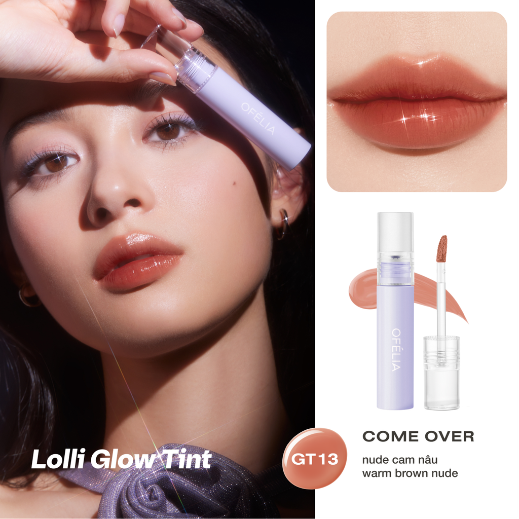 Son Tint Bóng Lolli Glow Tint Ofelia 3.9g ( GT17, GT18 ) NEW