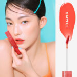 Son Tint Bóng 3CE Syrup Layering Tint (Stayful- Single cherry- Sober fig- Afternoon peach- Youth coral- Alive pink- Grapeful)