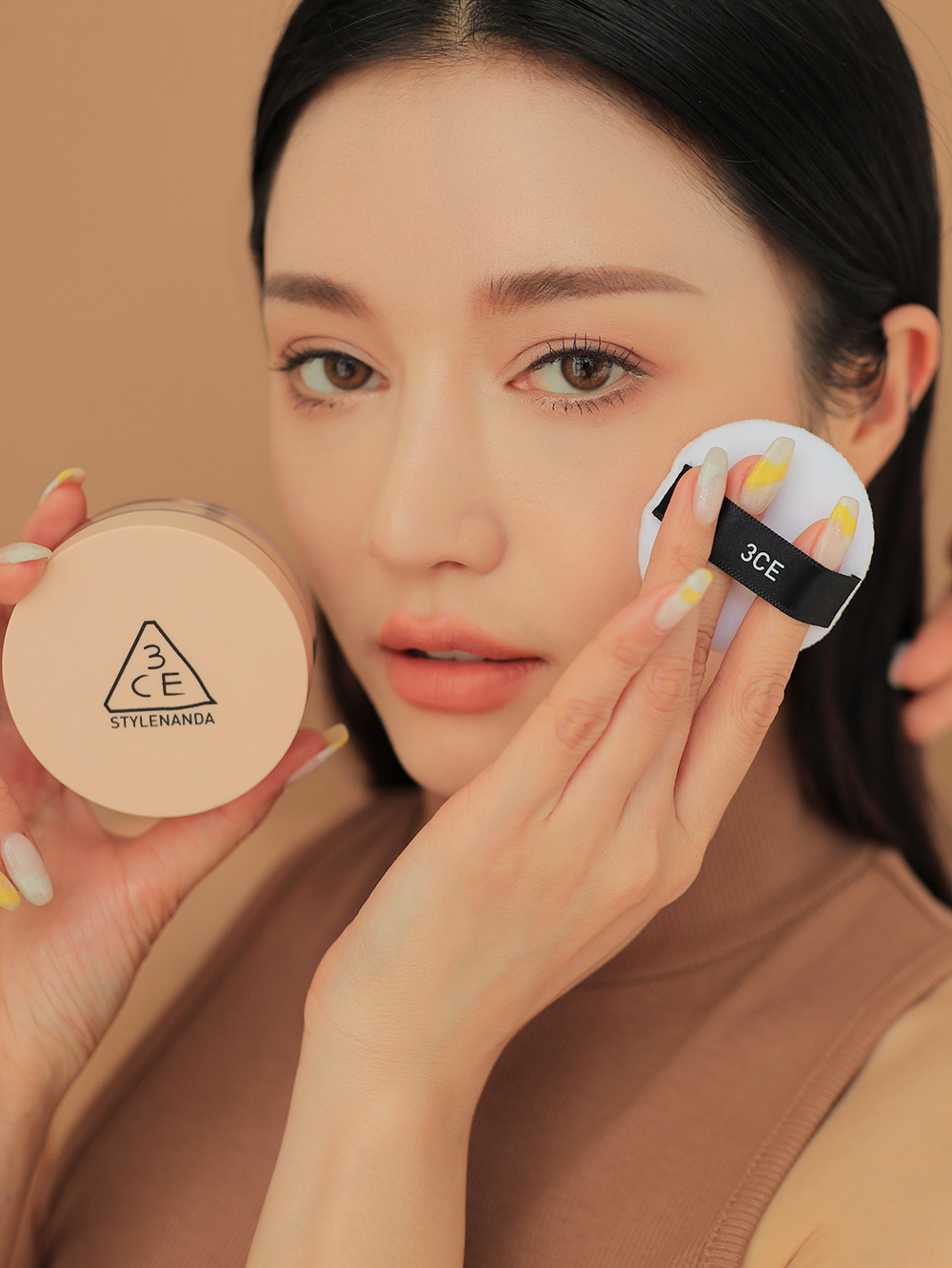 Phấn Phủ Bột 3CE Stylenanda Natural Finish Loose Powder #001 #002Phấn Phủ  Bột 3CE Stylenanda Natural Finish Loose Powder – Barbieshop