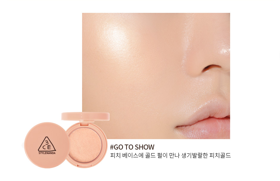 Bắt Sáng 3CE Glow Beam Highlighter Dạng Cushion 8,5g