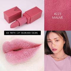 Son Thỏi Lì 3CE Mood Recipe Matte Lip Color (218 - 219 - 220 - 221 - 222 - 223 - 224 - 909 - 227 - 228 - 229 - 230 - 231)