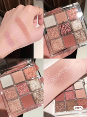 Màu Mắt 9 Ô 3CE Multi Eye Color Pallette ( #KNOTTED PINK )