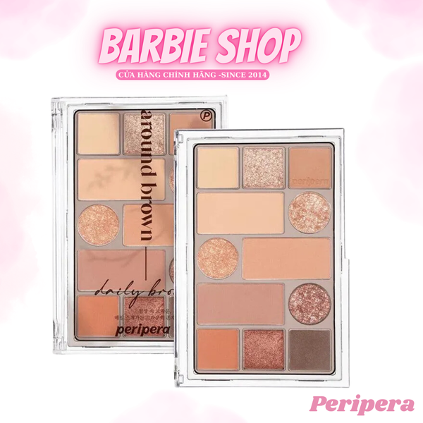 Màu Mắt Peripera Ink All Take Mood Technique Palette Bảng 12 Ô
