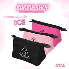 Túi Vải Đựng Mỹ Phẩm 3CE Rumour Pouch Pink - Black