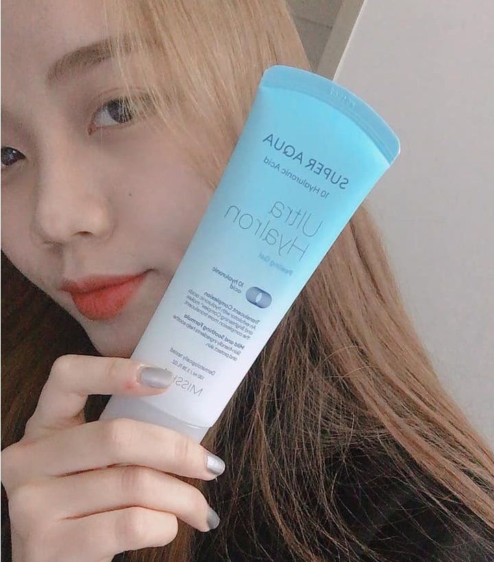 Gel Tẩy Tế Bào Chết MISSHA Super Aqua Ultra Hyalron Peeling Gel 100ml