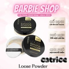 Phấn Phủ Dạng Bột Catrice Loose Banana Powder - True Skin Mineral Loose Powder - Nude Ilusion Loose Powder  Kiềm Dầu