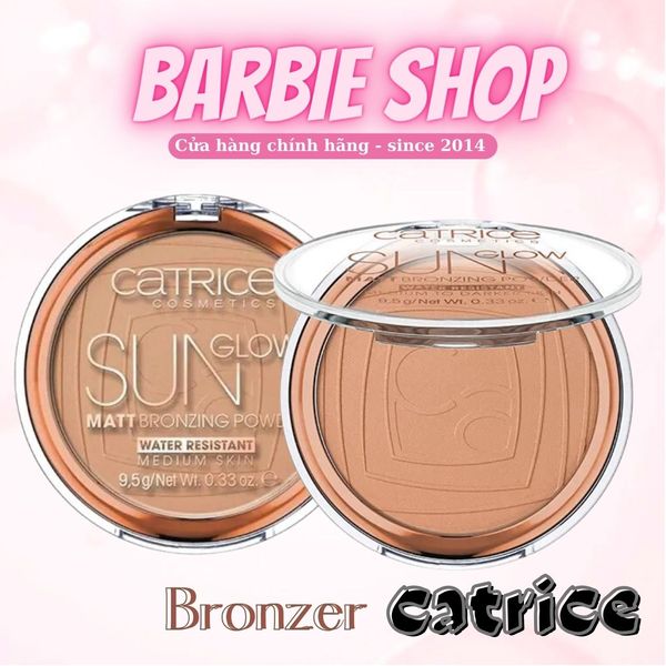 Phấn Tạo Khối Catrice Sun Glow Matt Bronzing Powder Darker Skin