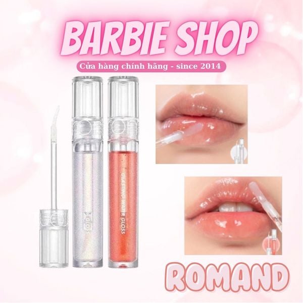Son Bóng Romand Glasting Water Gloss - (Màu 00, 01)