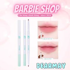 Chì Kẻ Viền Môi DearMay 2in1 Plumpy Lip Liner