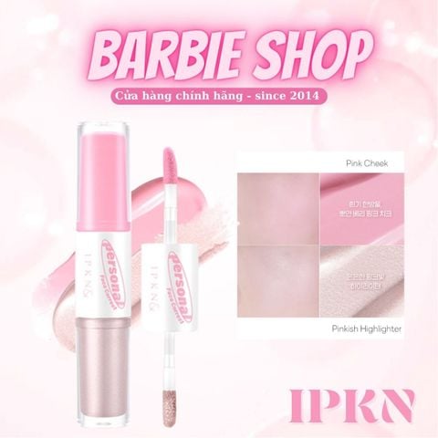 Má Hồng & Highlight Dạng Kem IPKN Personal Cheek Lighter Duo