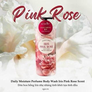 Sữa Tắm  On The Body Daily Moisture 1100ml Dưỡng Ẩm Hương  Nước Hoa (Woody Musk, Iris Pink Rose,Citrus Lavender)