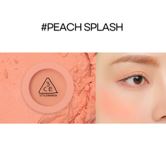 Má Hồng 3CE Face Blush Đủ Màu Hộp Tròn - Nude Peach, Mono Pink, Rose Beige, Full Of Charm, Soft Salmon, Peach Splash, Pure Cake, City Mauve, Delectable, Kinda Shy