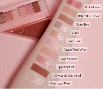 Phấn Mắt Etude House Play Color Eyes Rose Wine 10 Ô