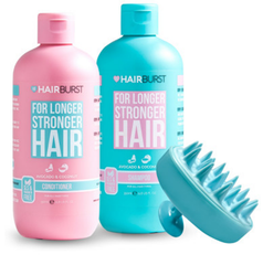 Lược Gội Đầu Và Massage Hairburst Xanh