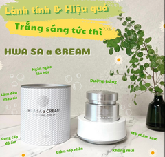 Kem Dưỡng Trắng Da Cá Hồi Salmon Oil / HWA SA A CREAM Brightening Tone Up - CRE8SKIN 80g