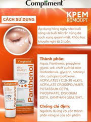 Kem Dưỡng Mắt Giảm Thâm Bọng Mắt Compliment Panthenol 25Ml