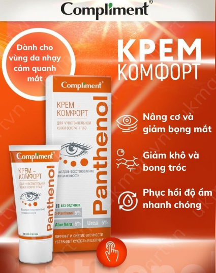 Kem Dưỡng Mắt Giảm Thâm Bọng Mắt Compliment Panthenol 25Ml