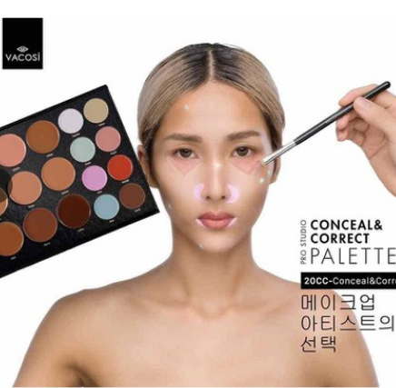 Bảng Che Khuyết Điểm & Chỉnh Màu Vacosi Pro Studio Conceal 20 Ô VPL04