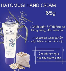Kem Dưỡng Tay Hatomugi The Hand Cream 65g