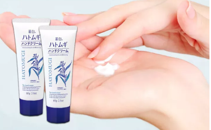 Kem Dưỡng Tay Hatomugi The Hand Cream 65g