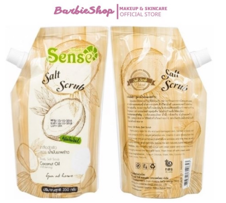 Muối Tắm Dừa Tẩy Tế Bào Chết SENSE SALT SCRUB 350g