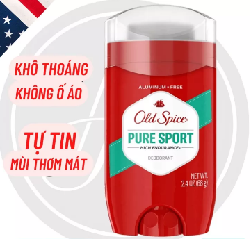 Lăn Khử Mùi Old Spice High Endurance Đỏ 85g