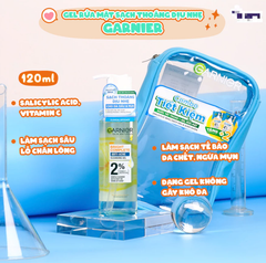 Bộ Sản Phẩm Làm Sạch Và Ngăn Ngừa Mụn Garnier 5 món