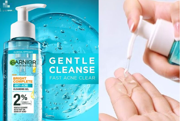 Bộ Sản Phẩm Làm Sạch Và Ngăn Ngừa Mụn Garnier 5 món