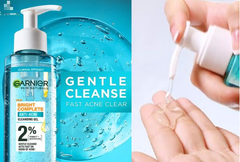 Bộ Sản Phẩm Làm Sạch Và Ngăn Ngừa Mụn Garnier 5 món