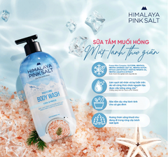 Sữa Tắm Muối Hồng Himalaya Pink Salt Body Wash Cool & Freeze 500g