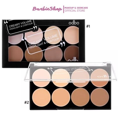 Tạo Khối Dạng Kem Odbo Creamy Volume Highlight& Contour OD188