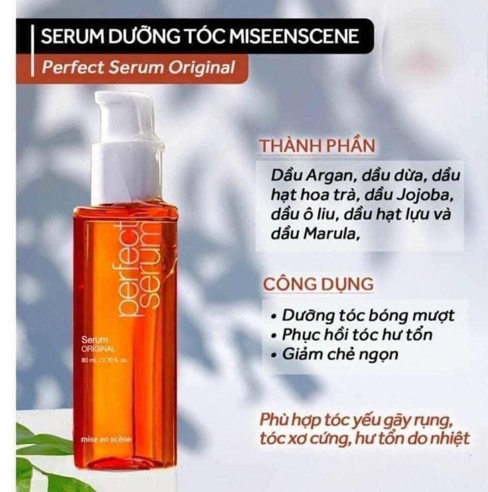 Tinh chất dưỡng tóc Perfect Serum Rose Perfume 80ml