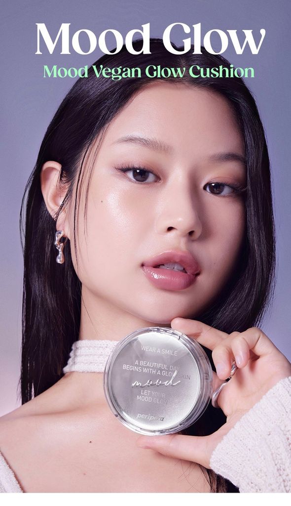 Phấn Nước Peripera Mood Vegan Glow Cushion