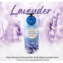 Sữa Tắm  On The Body Daily Moisture 1100ml Dưỡng Ẩm Hương  Nước Hoa (Woody Musk, Iris Pink Rose,Citrus Lavender)