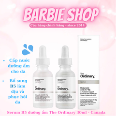 Serum Cấp Nước Và Phục Hồi Da The Ordinary Hyaluronic Acid 2% + B5 30ml