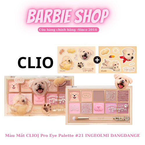 Màu Mắt 10 Ô Clio Pro Eye Palette Đủ Màu [02 - 04 - 08 - 09 - 11 - 12 - 13 - 14 - 15 - 16 - 17 - 19 - 20 - 21]