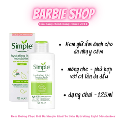 Kem Dưỡng Simple Hydrating Light Moisturiser 125ml