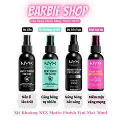 Xịt Khóa Nền Cố Định Lớp Trang Điểm NYX Long Lasting Setting Spray 60ml