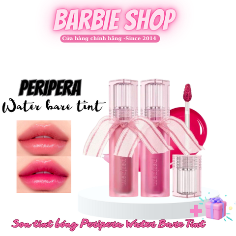 [ĐỦ MÀU] Son Kem Peripera Water Bare Tint 3.7g