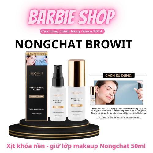 Xịt Khoá Nền Browit By Nongchat Professional Makeup Setting Spray 50ML