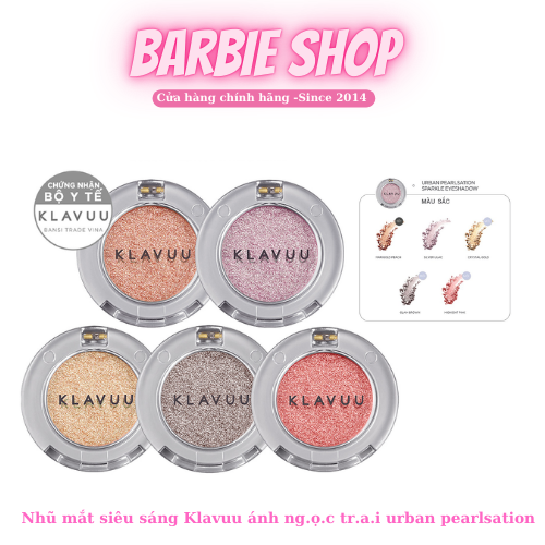 Nhũ Mắt Klavuu Urban Pearlsation Sparkle Eyeshadow (SP1, SP2, SP3, SP5)
