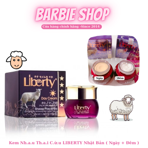 Kem Nhau Thai Cừu Liberty Nhật Bản Chính Hãng ( Ngày + Đêm )