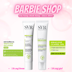 Kem mặt giảm mụn SVR Active Gel Sebiaclear 40ml- dạng gel và kem