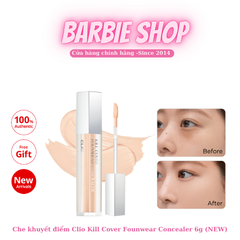Che Khuyết Điểm Clio Kill Cover Founwear Concealer 6g (Tone 2-BP, Tone 3-BY)