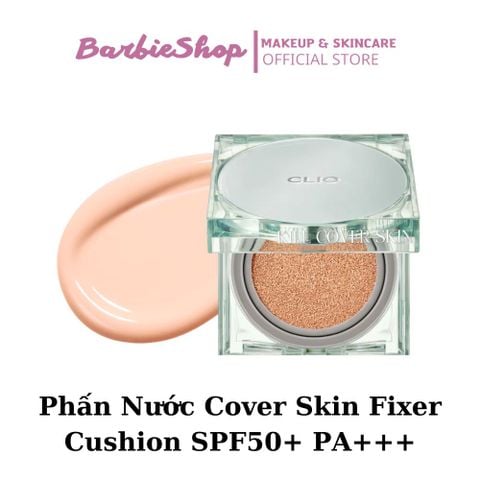 [Mẫu Mới] Phấn Nước Kill Cover Clio Skin Fixer Cushion - Xanh Lá